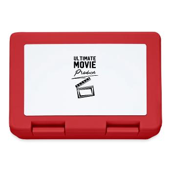 Cinéaste - Boîte à goûter - rouge - Devant