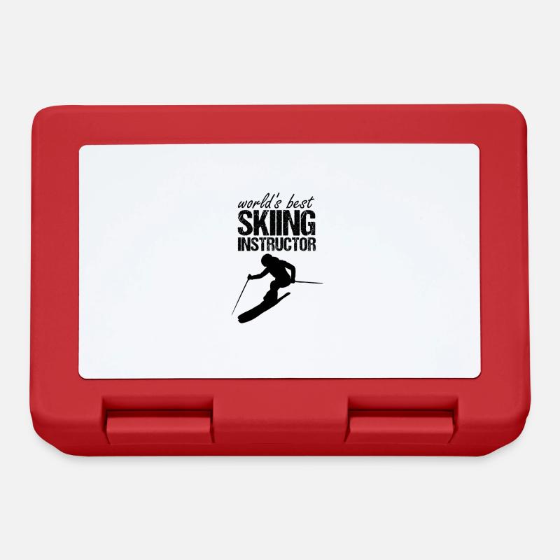 Meilleur moniteur de ski - Boîte à goûter - rouge
