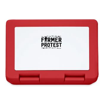 Farmers' protest farmer demonstration - Lunchbox - red - Front