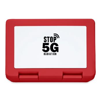 Anti-radio 5G Adversaires de la radio mobile de rayonnement 5G - Boîte à goûter - rouge - Devant
