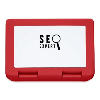 SEO Experte - Brotdose - Rot - Vorne