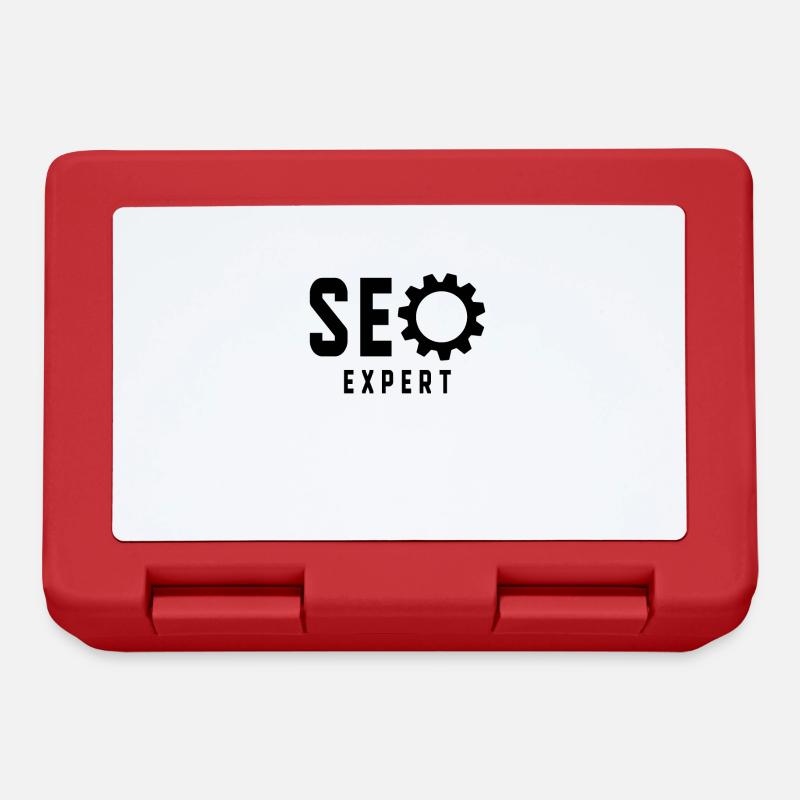 SEO Experte - Brotdose - Rot