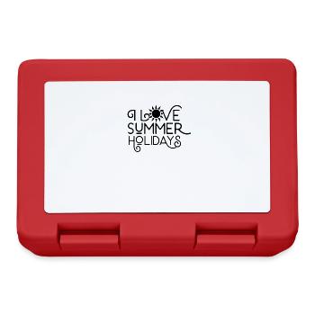 summer holidays - Lunchbox - red - Front