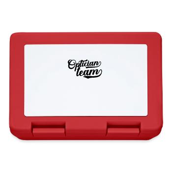 Augen Team Optiker optician optician - Lunchbox - red - Front