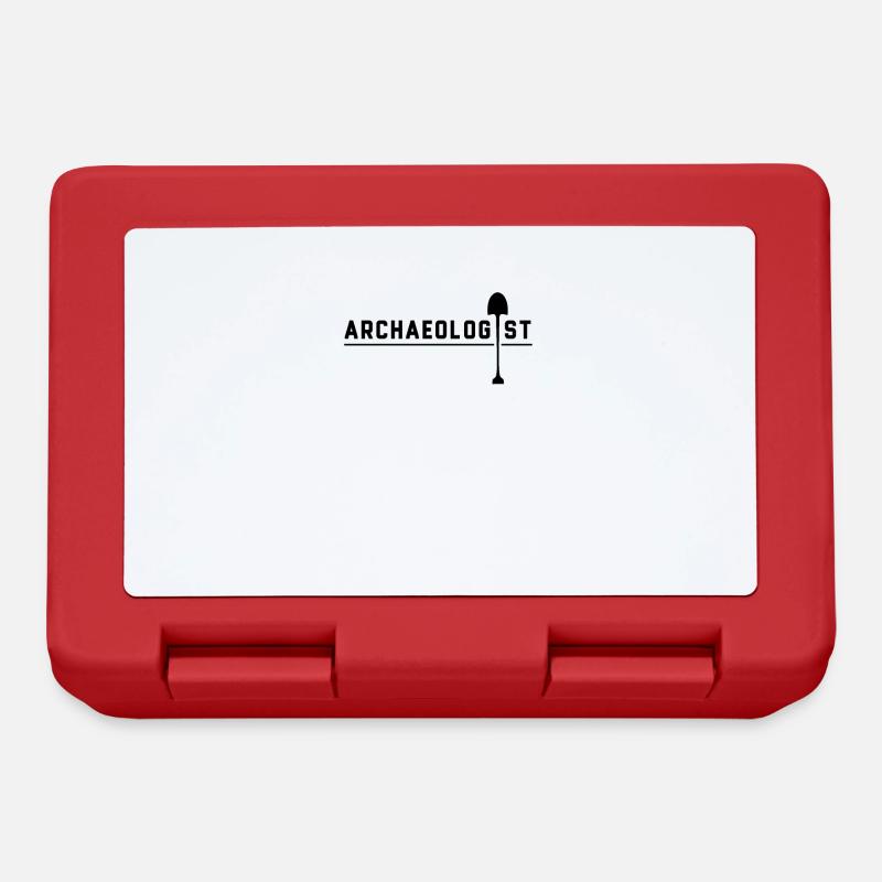 Archäologe - Brotdose - Rot