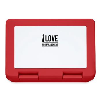 PR manager - Lunchbox - red - Front