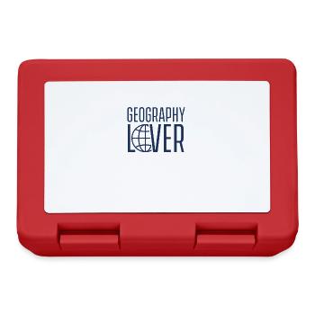 Geographer geography geographer geography team - Lunchbox - red - Front