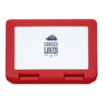 Travel Ship Cruise Ship Team Cruise - Lunchbox - red - Front
