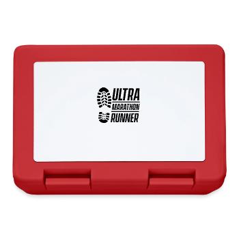 Ultramarathon Läufer - Brotdose - Rot - Vorne