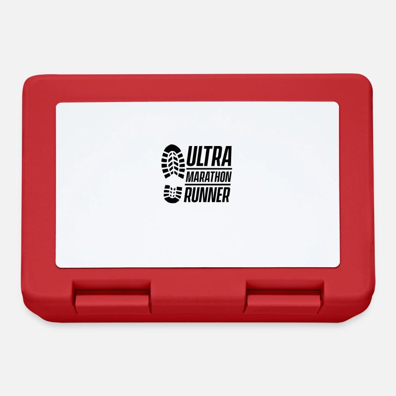 Ultramarathon runner - Lunchbox - red