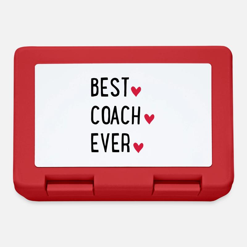 Coach - Brotdose - Rot