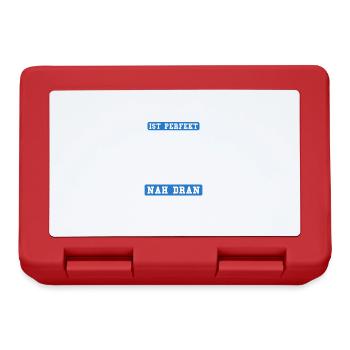 Zollbeamter Zoll Mitarbeiter Grenze Geschenk - Brotdose - Rot - Vorne