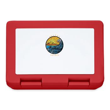 Kite Kiteboarding Kitesurfer Kiteboarding Gift - Lunchbox - red - Front
