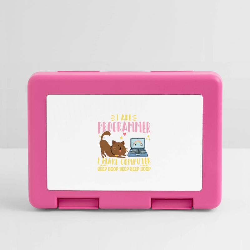 I Are Programmer I Makes Computer Beep Boop Coder Lunchbox