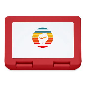 keep the immigrants deport the racists - Lunchbox - red - Front