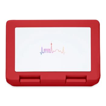 Berlin skyline - Lunchbox - red - Front