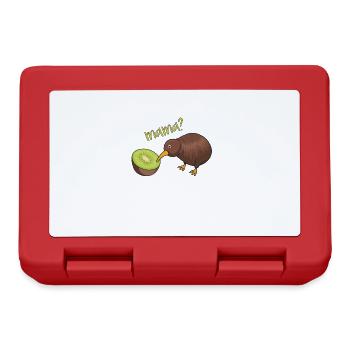 Momie? idée cadeau drôle de kiwi kiwi - Boîte à goûter - rouge - Devant