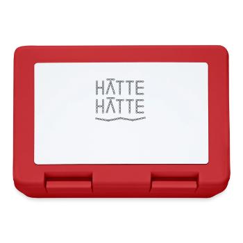 Fahrrad Hätte hätte Fahrradkette Radsport MTB - Brotdose - Rot - Vorne