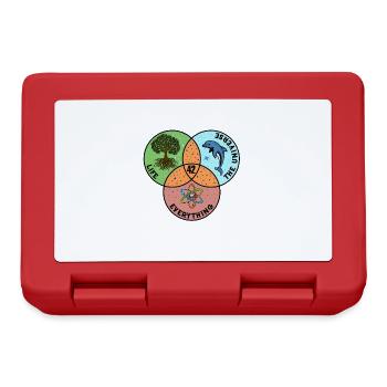 42 The Answer to Life Universe And Everything - Lunchbox - red - Front