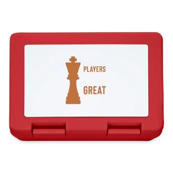 Game Chess Players - Lunchbox - red - Front