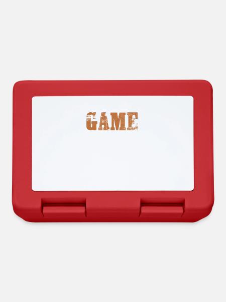 Spiel Schach Spieler - Brotdose - Rot