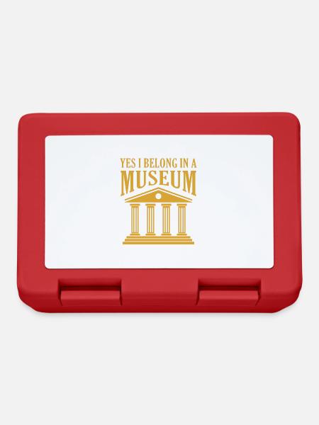 Oui, je suis à l’écoute du Musée International - Boîte à goûter - rouge