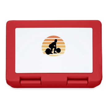 Fitness Gym Workout Pumps - Lunchbox - red - Front