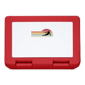 Ski Winter Sports Skiing - Lunchbox - red - Front