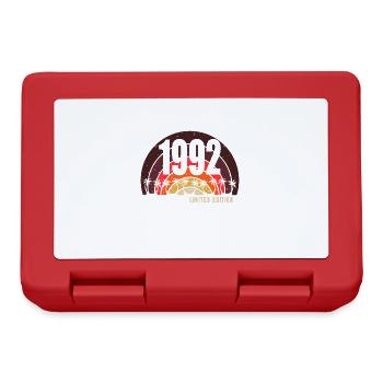 Vintage 1992 All Original Parts 30 years 1992 30. - Lunchbox - red - Front