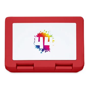 44 Number of blobs - Lunchbox - red - Front