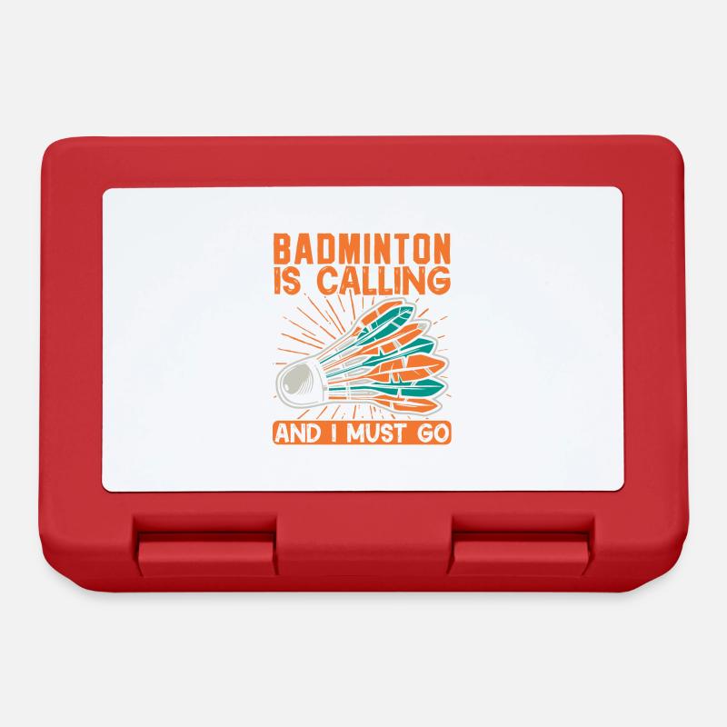 Badminton Badminton Evolution Joueur de badminton - Boîte à goûter - rouge
