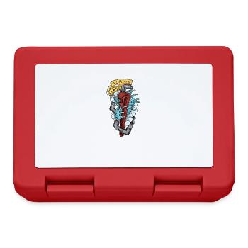 Plumber I guild heating engineer motif for plumber - Lunchbox - red - Front