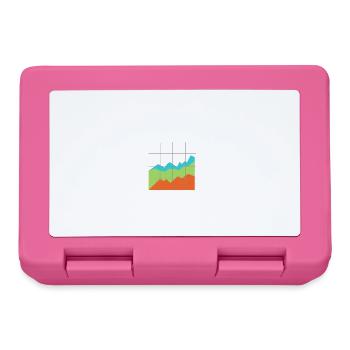 Data Science Statistik Ironischer Statistiker - Brotdose - Pink - Vorne