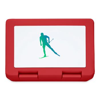 Cross-country skiing Classic Men's cross-country skiing Skating - Lunchbox - red - Front