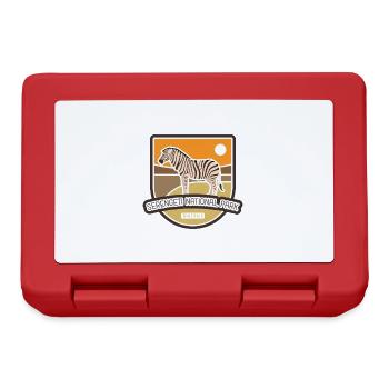 Serengeti National Park - Tanzania - Lunchbox - red - Front