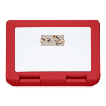 Robin bird of the year robin - Lunchbox - red - Front