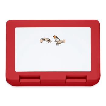 Robin bird of the year robin - Lunchbox - red - Front