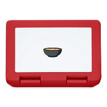 Ironic Quote Miso Soup Ramen Chef - Lunchbox - red - Front