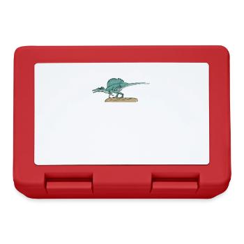 Spinosaurus I Thorn Lizard Cretaceous Fossil - Lunchbox - red - Front