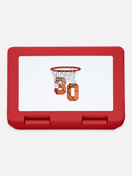 30. Geburtstag Basketball Geschenk Frauen Männer - Brotdose - Rot