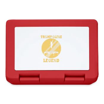 Trampoliniste professionnel - Boîte à goûter - rouge - Devant