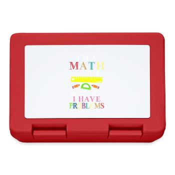 I'm a math teacher, of course I have - Lunchbox - red - Front