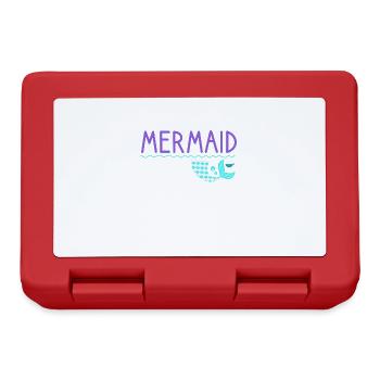 Mermaid Vibes Nice - Lunchbox - red - Front