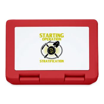 Gold Panner Gold Miner Gold Digger Gift - Lunchbox - red - Front