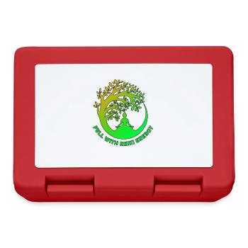 Symbole Reiki Maître Reiki Cadeau de Cristal Reiki - Boîte à goûter - rouge - Devant