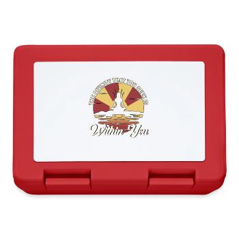 Symbole Reiki Maître Reiki Cadeau de Cristal Reiki - Boîte à goûter - rouge - Devant