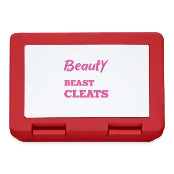I am a beauty on the streets and a - Lunchbox - red - Front