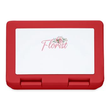 Florist Floristry Flowers Florist - Lunchbox - red - Front