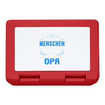 Die wichtigsten Menschen nennen mich Opa - Brotdose - Rot - Vorne