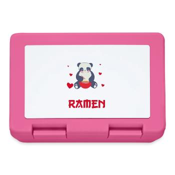 Powered by K-Pop and Ramen Korean Music - Lunchbox - pink - Front